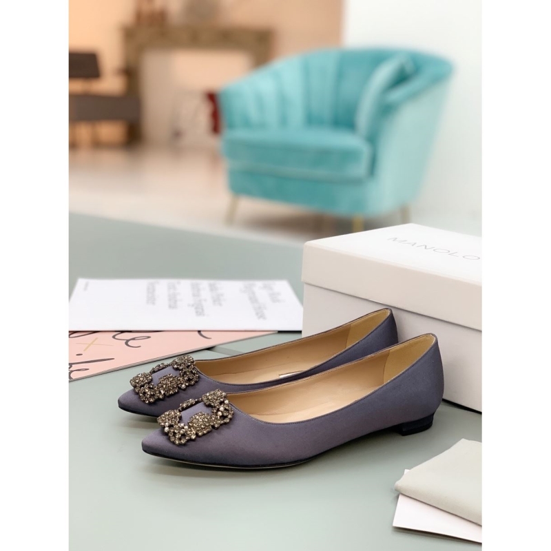 Manolo Blahnik flat shoes